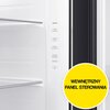 Lodówka SAMSUNG RS65DG54R32CEO Side by Side AI No Frost 178cm Czarne szkło Podajnik wody Kostkarka Kolor producenta Czarne szkło