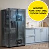 Lodówka SAMSUNG RS64DG5303S9EO Side by Side AI No Frost 178cm Stal szczotkowana Kostkarka Podajnik wody Roczne zużycie prądu 345 kWh = 396.75 zł