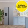 Lodówka SAMSUNG RS64DG5303S9EO Side by Side AI No Frost 178cm Stal szczotkowana Kostkarka Podajnik wody Bezszronowa (No Frost) Pełny No Frost