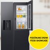Lodówka SAMSUNG RH64DG53R3B1EO Side by Side AI No Frost 178cm Podajnik wody Kostkarka Grafitowa stal Bezszronowa (No Frost) Pełny No Frost