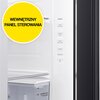 Lodówka SAMSUNG RS64DG53M3B1EO Side by Side AI No Frost 178cm Grafitowa stal Kostkarka Podajnik wody Zmiana kierunku otwierania drzwi Nie