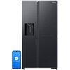 Lodówka SAMSUNG RH65DG54M3B1EO Side by Side AI No Frost 178cm  Podajnik wody Kostkarka Grafitowa stal