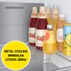 Lodówka SAMSUNG RH65DG54M3B1EO Side by Side AI No Frost 178cm  Podajnik wody Kostkarka Grafitowa stal Liczba drzwi 3