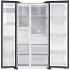 Lodówka SAMSUNG RS65DG54M3B1EO Side by Side AI No Frost 178cm Grafitowa stal Podajnik wody Kostkarka Funkcje Dystrybutor wody, Sterowanie smartfonem, Szybkie chłodzenie, Szybkie zamrażanie