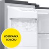Lodówka SAMSUNG RH68DG885DB1EF Side by Side AI No Frost 178cm Grafitowa Podajnik wody Kostkarka Sterowanie Elektroniczne