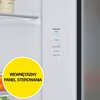 Lodówka SAMSUNG RH68DG885DB1EF Side by Side AI No Frost 178cm Grafitowa Podajnik wody Kostkarka Szklane wykończenie drzwi Nie