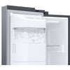 Lodówka SAMSUNG RH68DG885DB1EF Side by Side AI No Frost 178cm Grafitowa Podajnik wody Kostkarka Funkcje dodatkowe Tryb wakacyjny