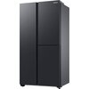 Lodówka SAMSUNG RH69DG895EB1EF Side by Side AI No Frost 178cm Podajnik wody Szklane wykończenie drzwi Nie