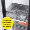 Lodówka SAMSUNG RH69DG895EB1EF Side by Side AI No Frost 178cm Podajnik wody Kolor / wykończenie boków Grafitowa stal