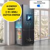 Lodówka SAMSUNG RB50DG602EB1EO Combi Max AI No Frost 192cm Grafitowa stal Roczne zużycie prądu 300 kWh = 345 zł