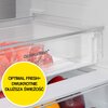 Lodówka SAMSUNG RB53DG706AB1EO Combi Max AI No Frost 203cm Grafitowa stal Położenie zamrażarki Na dole
