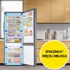 Lodówka SAMSUNG RB53DG706AB1EO Combi Max AI No Frost 203cm Grafitowa stal Zmiana kierunku otwierania drzwi Tak