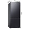 Lodówka SAMSUNG RB53DG706AB1EO Combi Max AI No Frost 203cm Grafitowa stal Funkcje dodatkowe Metal Cooling