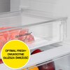 Lodówka SAMSUNG RB53DG706CB1EO Combi Max AI No Frost 203cm Grafitowa stal Położenie zamrażarki Na dole