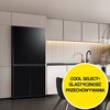 Lodówka SAMSUNG RF65DB960E22EO Side by Side AI No Frost 185.3cm Czarne szkło Podajnik wody Kostkarka Roczne zużycie prądu 368 kWh = 423.2 zł