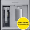 Lodówka SAMSUNG RF65DB960E22EO Side by Side AI No Frost 185.3cm Czarne szkło Podajnik wody Kostkarka Bezszronowa (No Frost) Pełny No Frost