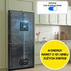 Lodówka SAMSUNG RF65DG960EB1EO Side by Side AI No Frost 183cm Grafitowa stal Podajnik wody Kostkarka Bezszronowa (No Frost) Pełny No Frost