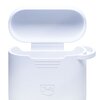 Etui 3MK Silicone Earphones Case do Apple AirPods 2nd gen. Biały Materiał Silikon