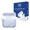 Etui 3MK Silicone Earphones Case do Apple AirPods 3nd gen. Biały