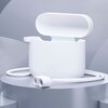 Etui 3MK Silicone Earphones Case do Apple AirPods 3nd gen. Biały Kod pocztowy 63-400