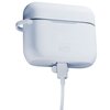 Etui 3MK Silicone AirPods Case do Apple AirPods Pro Biały Karabińczyk Nie