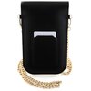 Torba HELLO KITTY Leather Metal Logo Chain Czarny Seria telefonu Uniwersalny