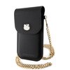 Torba HELLO KITTY Leather Metal Logo Chain Czarny Kompatybilność Uniwersalny