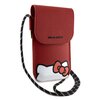 Torba HELLO KITTY Leather Hiding Kitty Cord Czerwony Model telefonu Uniwersalny