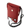 Torba HELLO KITTY Leather Hiding Kitty Cord Czerwony Dominujący kolor Czerwony