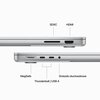 Laptop APPLE MacBook Pro 2023 14" Retina M3 16GB RAM 1TB SSD macOS Gwiezdna szarość Rodzaj laptopa Notebook