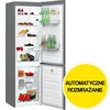 Lodówka INDESIT LI8 S2E S 188.9cm Srebrna Położenie zamrażarki Na dole
