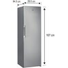 Lodówka INDESIT SI6 2 S EU 167cm Srebrna Funkcje dodatkowe Regulacja temperatury