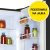 Lodówka AMICA FK3776.2DFZHC No frost 200cm Czarna Kolor / wykończenie frontu Czarny/Inox