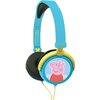 Słuchawki nauszne LEXIBOOK Peppa Pig HP015PP-00 Niebiesko-żółty Transmisja bezprzewodowa Nie