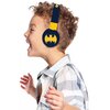 Słuchawki nauszne LEXIBOOK Batman 2 w 1 Czarno-żółty Typ słuchawek Nauszne