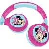 Słuchawki nauszne LEXIBOOK Minnie 2 w 1 Różowo-Niebieski