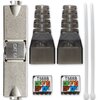 Wtyk QOLTEC 54541 Beznarzędziowy, Kategoria 6a Materiał Metal