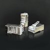 Wtyk QOLTEC 54557 Modularny, Kategoria 6, Pozłacane styki (10 szt.) Wysokość [mm] 18
