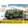 Klocki plastikowe COBI Historical Collection World War II Medical Willys COBI-2295 Seria Historical Collection World War II
