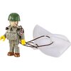 Klocki plastikowe COBI Historical Collection World War II Kościół Sainte-Mere-Eglise COBI-2299 Materiał Plastik