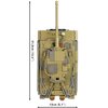 Klocki plastikowe COBI Historical Collection World War II Panzer VI Tiger I NO131 COBI-2588 Załączona dokumentacja Instrukcja obsługi w języku polskim