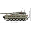 Klocki plastikowe COBI Armed Forces Merkava Mk. 1/2 COBI-2621 Materiał Plastik