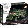 Klocki plastikowe COBI Historical Collection World War II Medical Willys MB COBI-2806