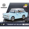 Klocki plastikowe COBI Youngtimer Collection Trabant 601 Deluxe COBI-24516 Materiał Plastik