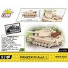 Klocki plastikowe COBI Historical Collection World War II Panzer III Ausf L COBI-3090 Rodzaj Klocki konstrukcyjne