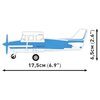 Klocki plastikowe COBI Cessna 172 Skyhawk COBI-26622 Materiał Plastik