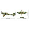 Klocki plastikowe COBI Historical Collection World War II Junkers Ju 87 B-2 COBI-5748 Wymiary opakowania [mm] 400 x 280 x 60