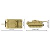 Klocki plastikowe COBI Historical Collection World War II Tiger I 131 COBI-3095 Rodzaj Klocki konstrukcyjne
