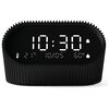 Budzik LEXON Ray Clock LR155MN3 Czarny