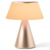 Lampa stołowa LEXON Luma XL LH98MD Złoty Materiał Aluminium